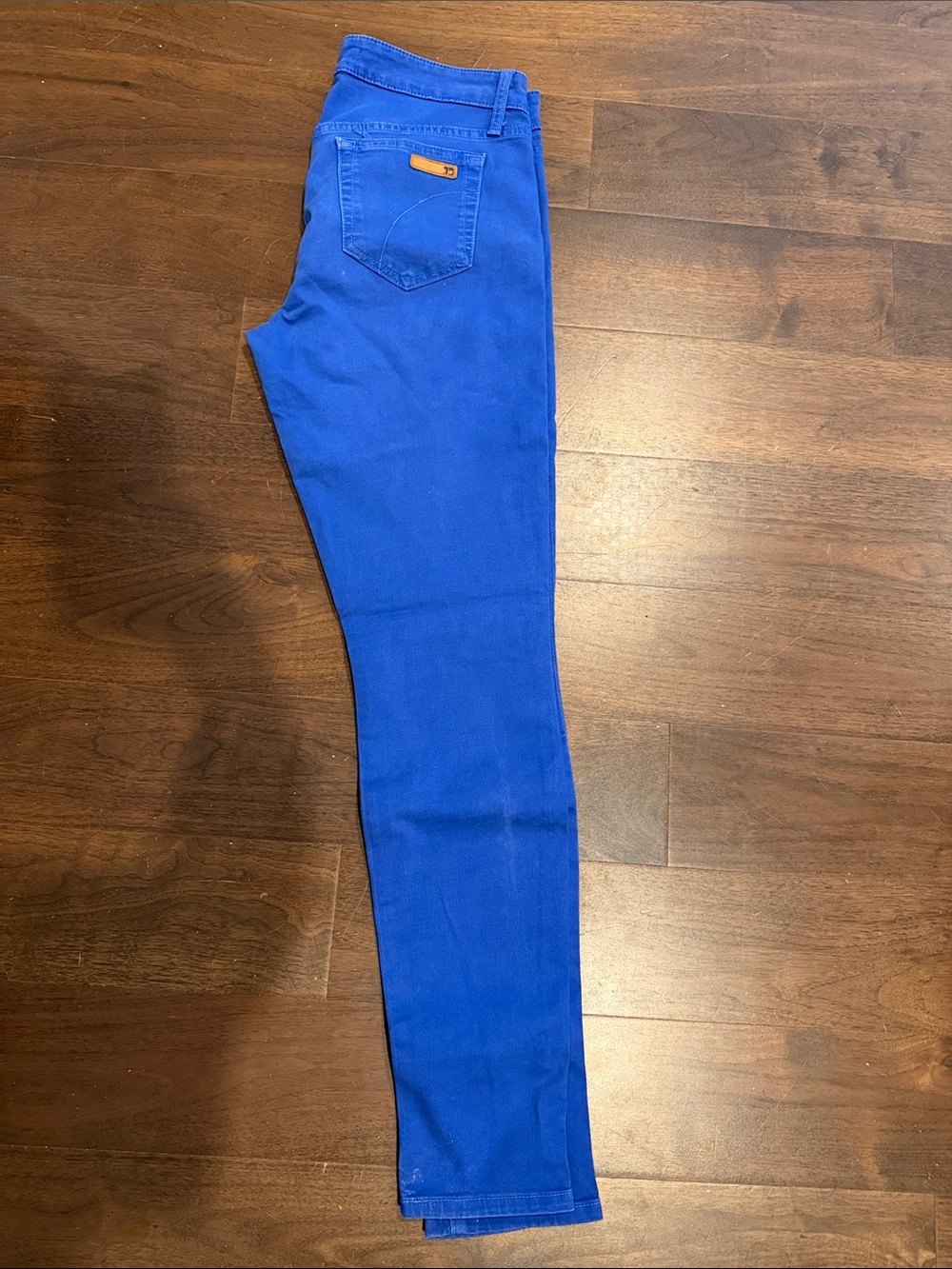 Slim Fit Skinny Visionaire JOE’S Jeans in Vibrant “Ultra Blue”